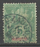 MAYOTTE  N° 4 OBL - Oblitérés