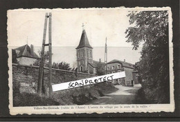 VILLERS-STE-GERTRUDE-ENTREE DU VILLAGE-EDIT.CHARLIER-GOBLET-PHOTO DESSART-ENVOYEE-1949-VOYEZ LES 2 SCANS-TOP ! - Durbuy