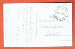 Poste Militaire En Manoeuvre 1954 - Legerposterij - Secteur B.P.S.22 - CP De Bielefeld-Allemagne - Cartas
