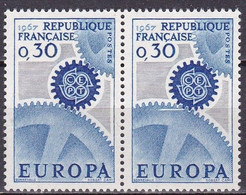 FR7447- FRANCE – 1967 – EUROPA - Y&T # 1521(x2) MNH - Neufs