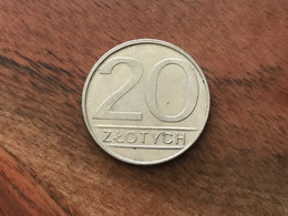 Münze Münzen Umlaufmünze Polen 20 Zloty 1986 - Pologne