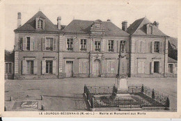 LE LOUROUX-BECONNAIS. - Mairie Et Monument Aux Morts - Le Louroux Beconnais