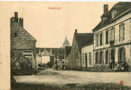 Champlost * Rue Place Du Village * Commerce Magasin - Autres & Non Classés