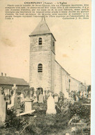 Champlost * L'église Du Village Et Le Cimetière - Sonstige & Ohne Zuordnung