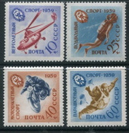 SOVIET UNION 1959 Armed Forces Volunteer Reserve MNH / **.  Michel 2280-83 - Unused Stamps
