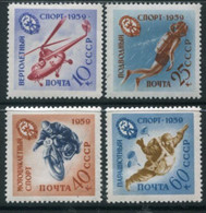 SOVIET UNION 1959 Armed Forces Volunteer Reserve MNH / **.  Michel 2280-83 - Ungebraucht