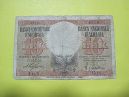 Albania 10 Lek ND 1939, Good Number 17 - 4114 - Albanie