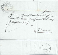 Faltbrief  Schwarzenburg - Bern           1846 - 1843-1852 Kantonalmarken Und Bundesmarken