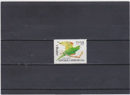 DOMINICANA 1993 PERROT.MNH. - Pappagalli & Tropicali