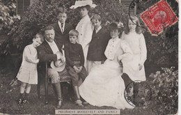 D/185      états-unis      - Président  ROOSEVELT   Et Sa Famille    - Cachet   6 Novembre  1906 - Other & Unclassified