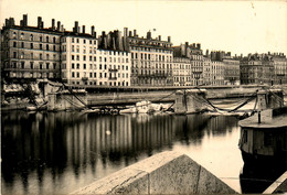 Lyon * 3 Cartes Photos * Ponts Sur La Saône * Photo Sylvestre * Bombardements Guerre - Lyon 2