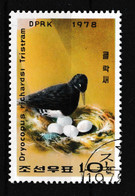 1978 Nord Korea - DPRK  Y&T: 1502°,  Schwarzspecht - Dryocopus Richardsi Tristram - Climbing Birds