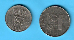 PAYS-BAS ---2 PIECES ---VOIR DESCRIPTION  (23) - Monedas Comerciales