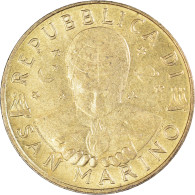 Monnaie, Saint Marin , 200 Lire, 1996, TB+, Bronze-Aluminium, KM:356 - San Marino