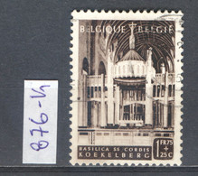 België Nr 876-V1 Gestempeld Cote €7 Perfect - 1931-1960