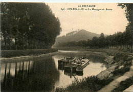 Châteaulin * La Montagne De Bonine * Péniche Batellerie - Châteaulin