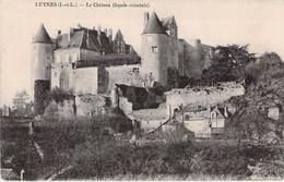 CPA - 37- LUYNES - Le Château - Façade Orientale - Lavier Edit - Luynes