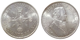 50 Francs 1974 (Monaco) Silver - 1960-2001 New Francs