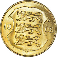 Monnaie, Estonie, Kroon, 1998 - Estonie
