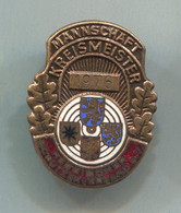 Archery Shooting  - Schutzen Gesellschaft Hessen Germany, Pin Badge Abzeichen, Enamel - Tir à L'Arc