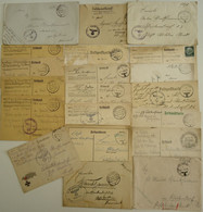 Allemagne IIIe Reich 1941/2 - Feldpost - Petit Lot De 15 Cartes + 5 Enveloppes - Lots & Kiloware (max. 999 Stück)