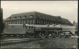 Dampflok N° 03 256 Deutsche Reischbahn - Fotokarte  F. Moore's Railway - Sehen 2 Scans - Trains