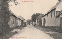 ACHEUX-EN-AMIENOIS  -  Rue Neuve - Acheux En Amienois