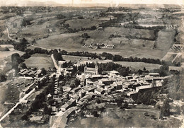 38 - ISÈRE - ROYBON - CPSM - Vue Générale Aérienne - Photo N&B J. Cellard - Roybon