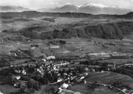 38 - ISÈRE - SAINT-GEOIRE-EN-VALDAINE - CPSM - Vue Aérienne Et Montagnes De Chartreuse - Photo N&B - Saint-Geoire-en-Valdaine