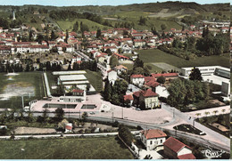 38 - ISÈRE - SAINT-JEAN-DE-BOURNAY - CPSM - Vue Générale Aérienne - Photo Couleur Combier - Saint-Jean-de-Bournay