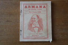 1890 ARMANA  DO GRAND TUENE  Almanach  VICHY  En Patois/français - Unclassified