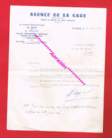 Lettre LA BAULE M. KRUYDT Agence De La Gare - 1950 - ...