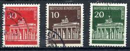 ALLEMAGNE: Berlin N° 257-259 - (Yvert) Oblitéré. 1960-1969 - Gebraucht