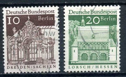 ALLEMAGNE: Berlin N° 271-272- (Yvert) Oblitéré. 1960-1969 - Gebraucht