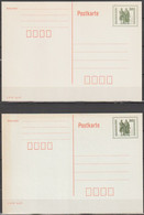 DDR Ganzsache 1990 Nr. P 107 I+ II Ungebraucht ( D 392 ) Günstige Versandkosten - Cartes Postales - Neuves