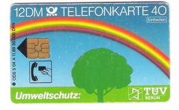 Deutschland - Germany - S 04a/89 - TüV Berlin - DD2003 - Very Early Old Card 1989 - S-Series: Schalterserie Mit Fremdfirmenreklame