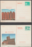 DDR Ganzsache 1990 Nr. P 91 + P92  Ungebraucht ( D 286 ) Günstige Versandkosten - Cartes Postales - Neuves