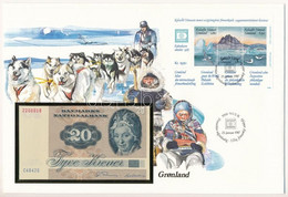 Dánia 1972. 20K Borítékon Grönlandi Bélyeggel, Bélyegzéssel T:I Denmark 1972. 20 Kroner In Envelope With Greenlandic Sta - Non Classés