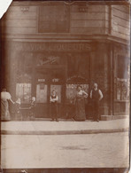 Commerce - Magasins - Café Vins Liqueurs Maison Robert - Angle Rue Littré Paris 6ème - Photographie - Cafés