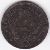 Argentine 2 Centavos 1888, En Bronze , KM# 33 - Argentine