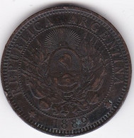 Argentine 2 Centavos 1889, En Bronze , KM# 33 - Argentine