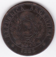 Argentine 2 Centavos 1885, En Bronze , KM# 33 - Argentina