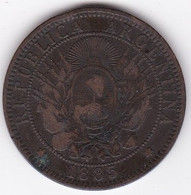 Argentine 2 Centavos 1885, En Bronze , KM# 33 - Argentina