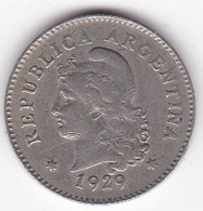 Argentine 10 Centavos 1929, Cupronickel, KM# 35 - Argentina