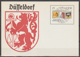 DDR Ganzsache 1990 Nr. P 106 Briefmarkenausstellung Der Jugend, Düsseldorf Ungebraucht ( D 2982 ) Günstige Versandkosten - Postales - Nuevos