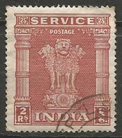 INDE / DE SERVICE N° 33 OBLITERE - Timbres De Service