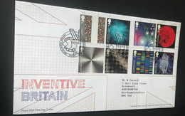 GB 2 Different Inventive Britain And Bridges Face £19  Collect Them For Used Stamps See Photos - 2011-2020 Em. Décimales