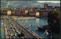 Genève - Le Pont Du Mont Blanc - N° 5144 Iris Edit. Jaeger & Cie - Voir 2 Scans Larges - GE Ginevra
