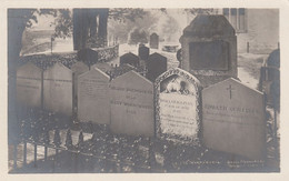 Grasmere UK, William Wordsworth's Grave, Tombstone, C1900s/10s Vintage Real Photo Postcard - Grasmere