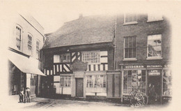 Worcester UK, King Charles' House, Storefront C1900s Vintage Postcard - Worcester